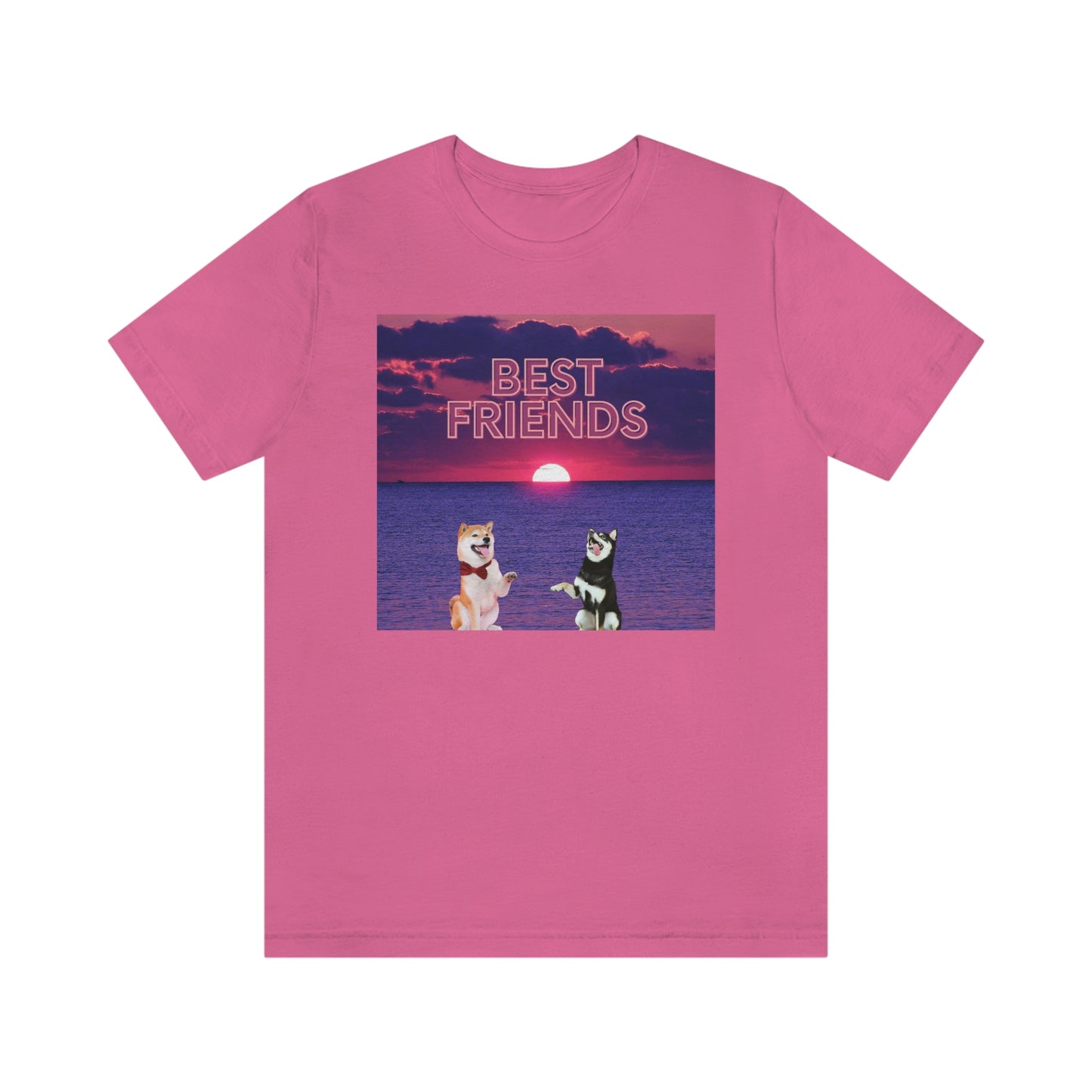 Best Friends | Shiba Inu's | Unisex Jersey Short Sleeve Tee