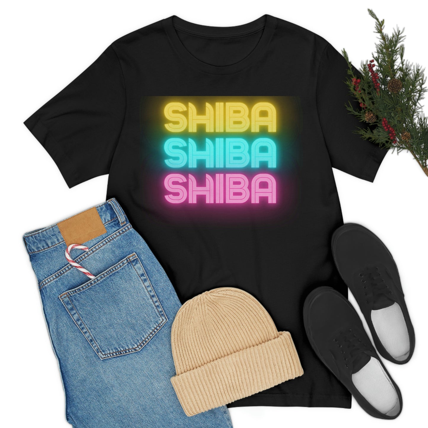 Neon Shiba | Unisex T-shirt