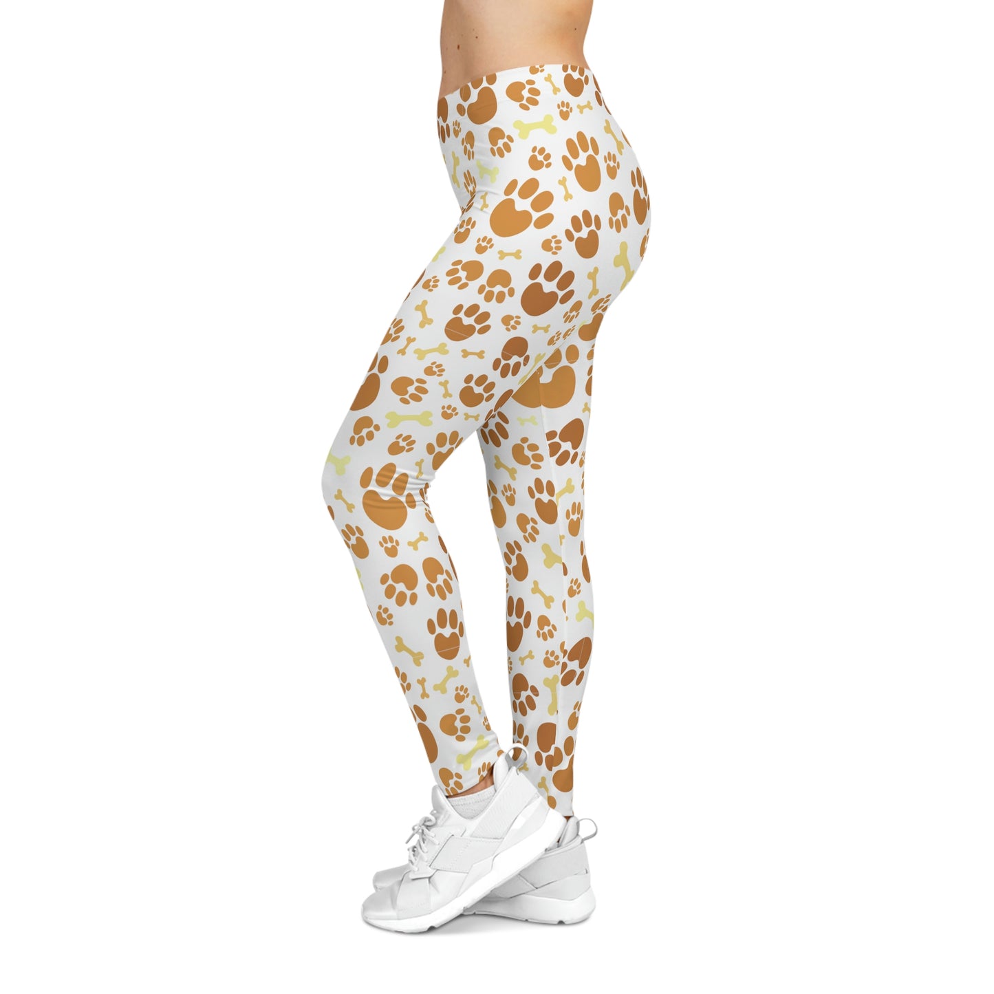 Paw Print Patter | Women's Casual Leggings