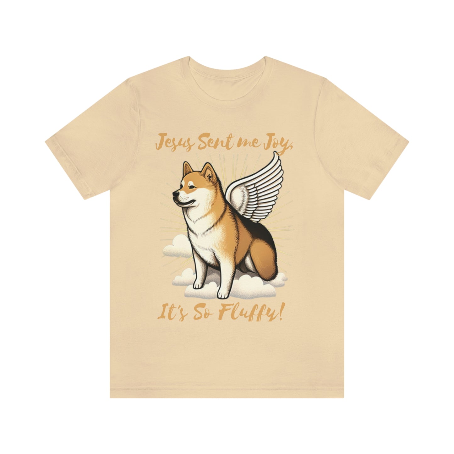 Jesus Sent me Joy | Shiba Inu | Unisex Jersey Short Sleeve Tee