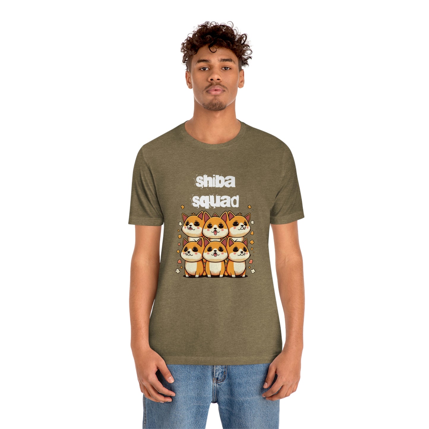 Shiba Squad Graphic Tee - Soft Cotton & Quality Print - Perfect for Shiba Inu Lovers