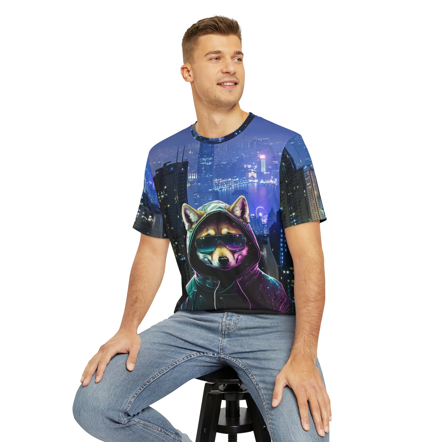 Men's Polyester Tee (AOP)