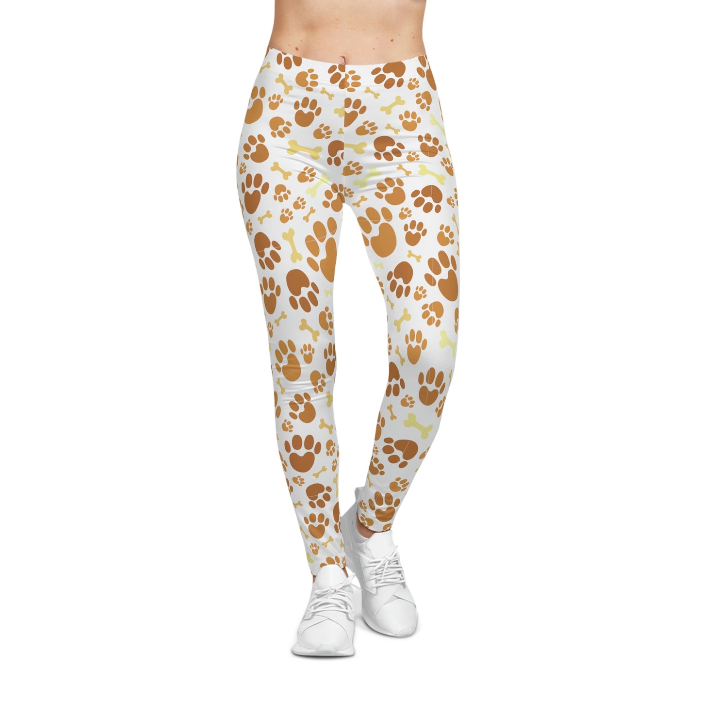 Paw Print Patter | Women's Casual Leggings