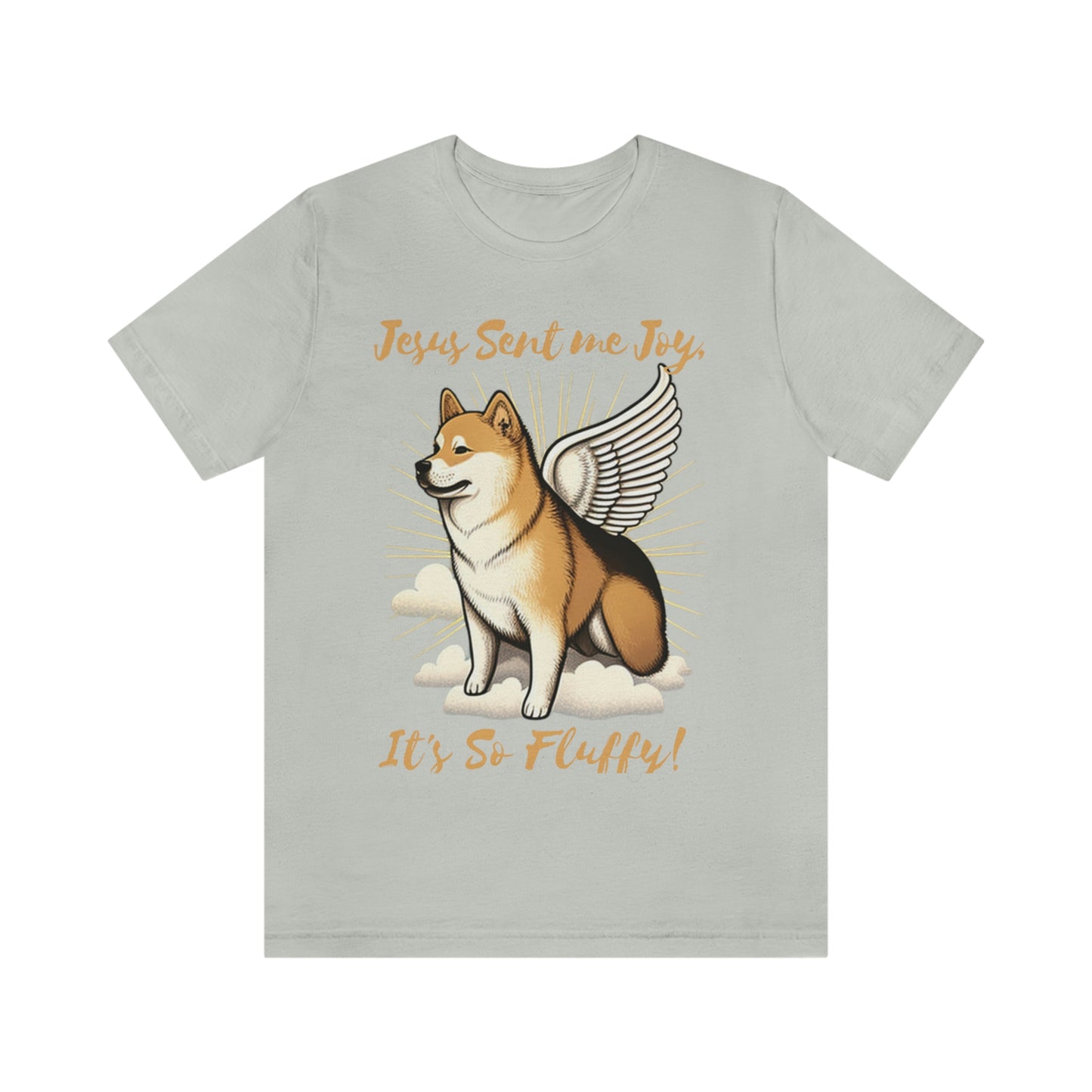 Jesus Sent me Joy | Shiba Inu | Unisex Jersey Short Sleeve Tee