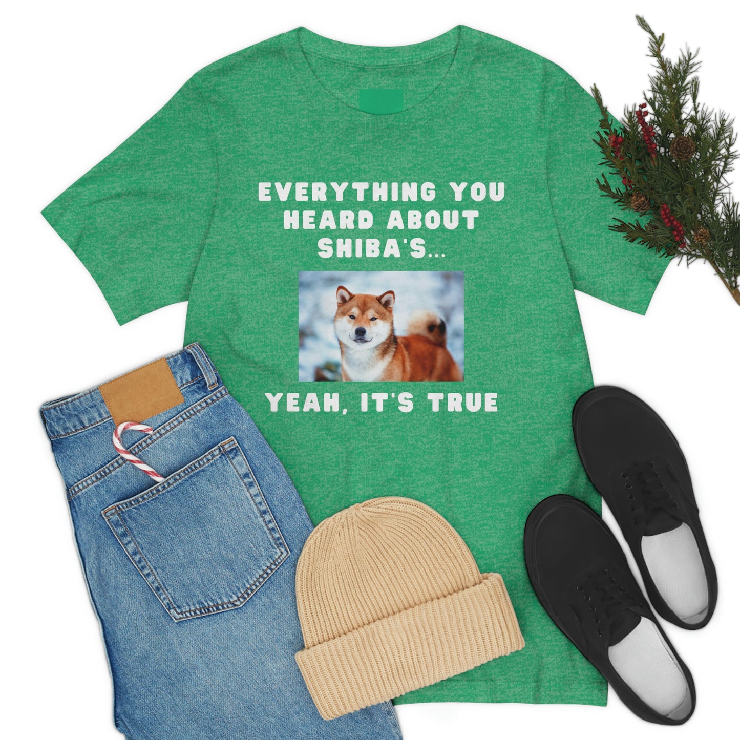 Everything you Heard, it's True | Shiba Inu | Unisex Jersey Short Sleeve Tee