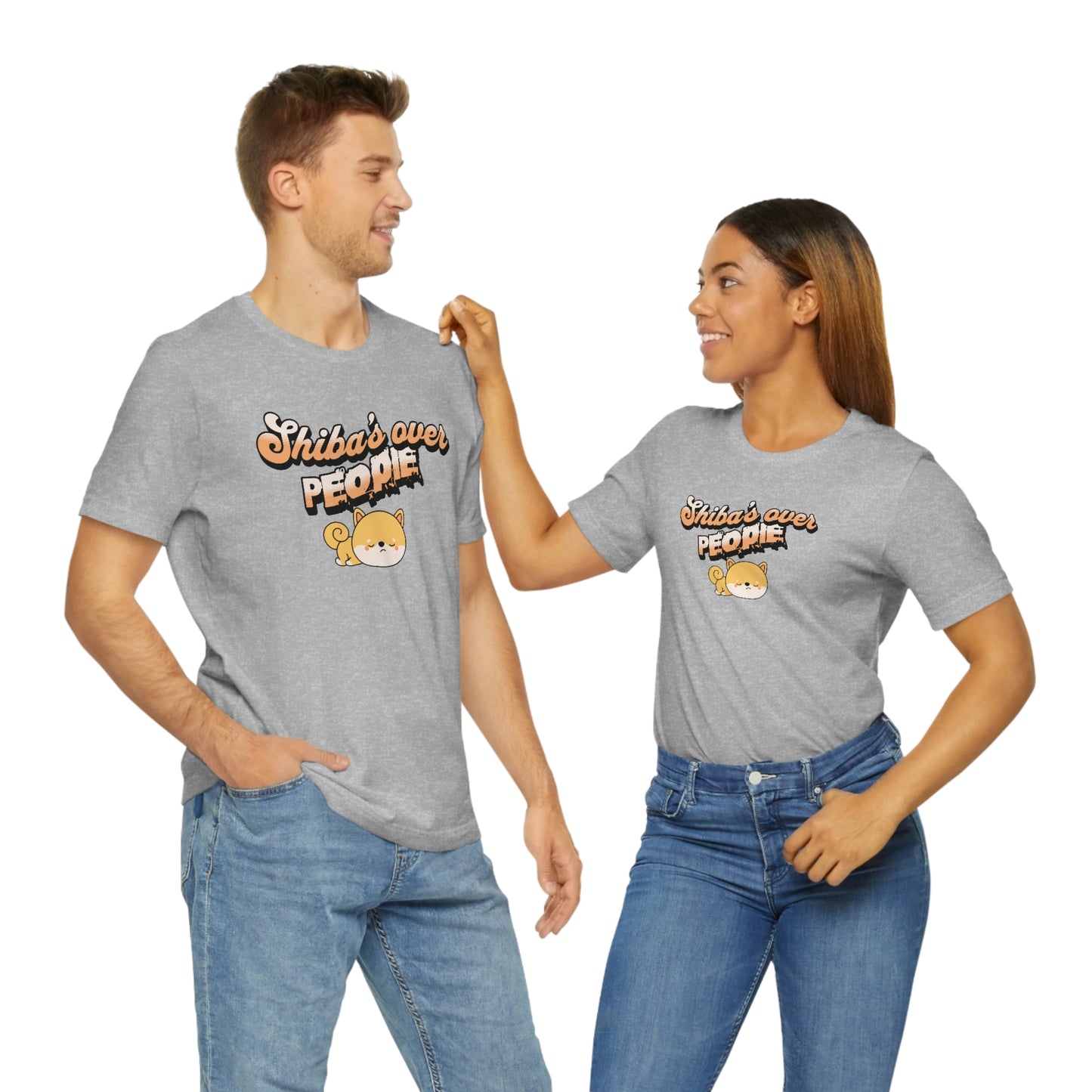 Shiba's Over People T-shirt - Shiba Inu Preference Tee