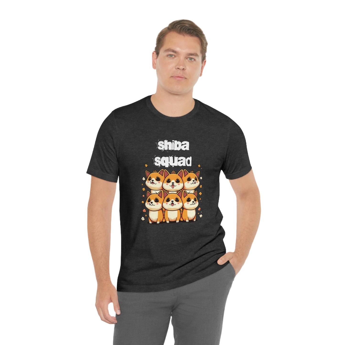 Shiba Squad Graphic Tee - Soft Cotton & Quality Print - Perfect for Shiba Inu Lovers