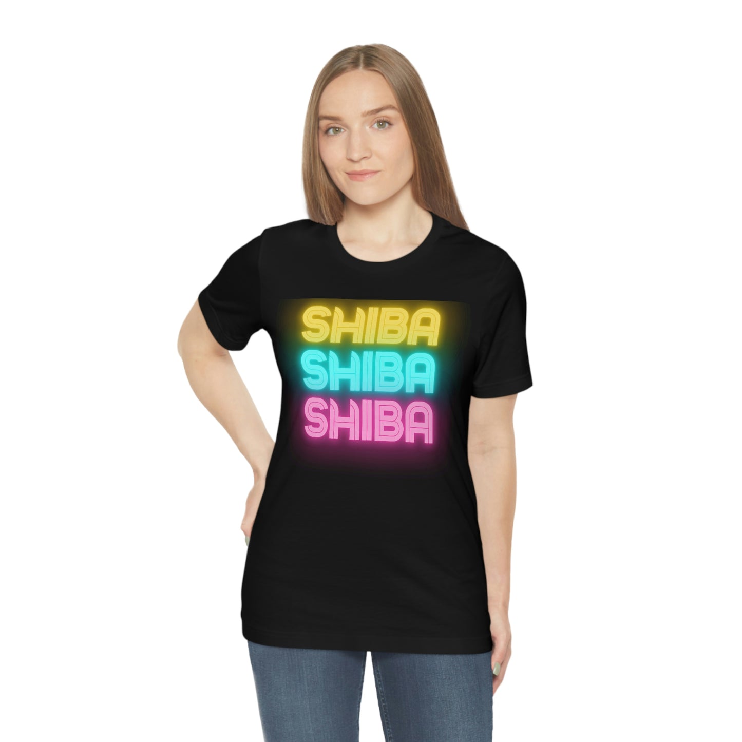 Neon Shiba | Unisex T-shirt