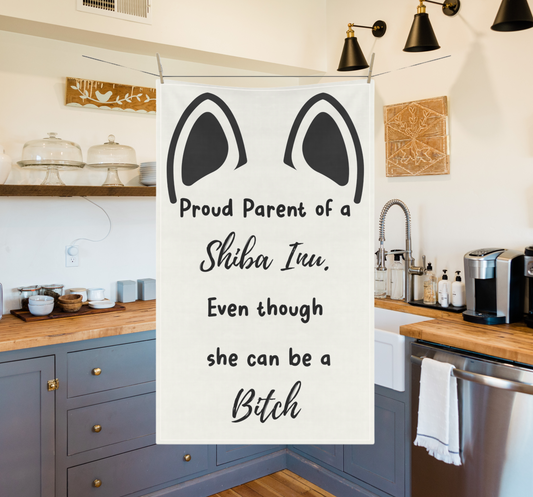 Proud Parent of a Shiba Inu  | Kitchen Towel