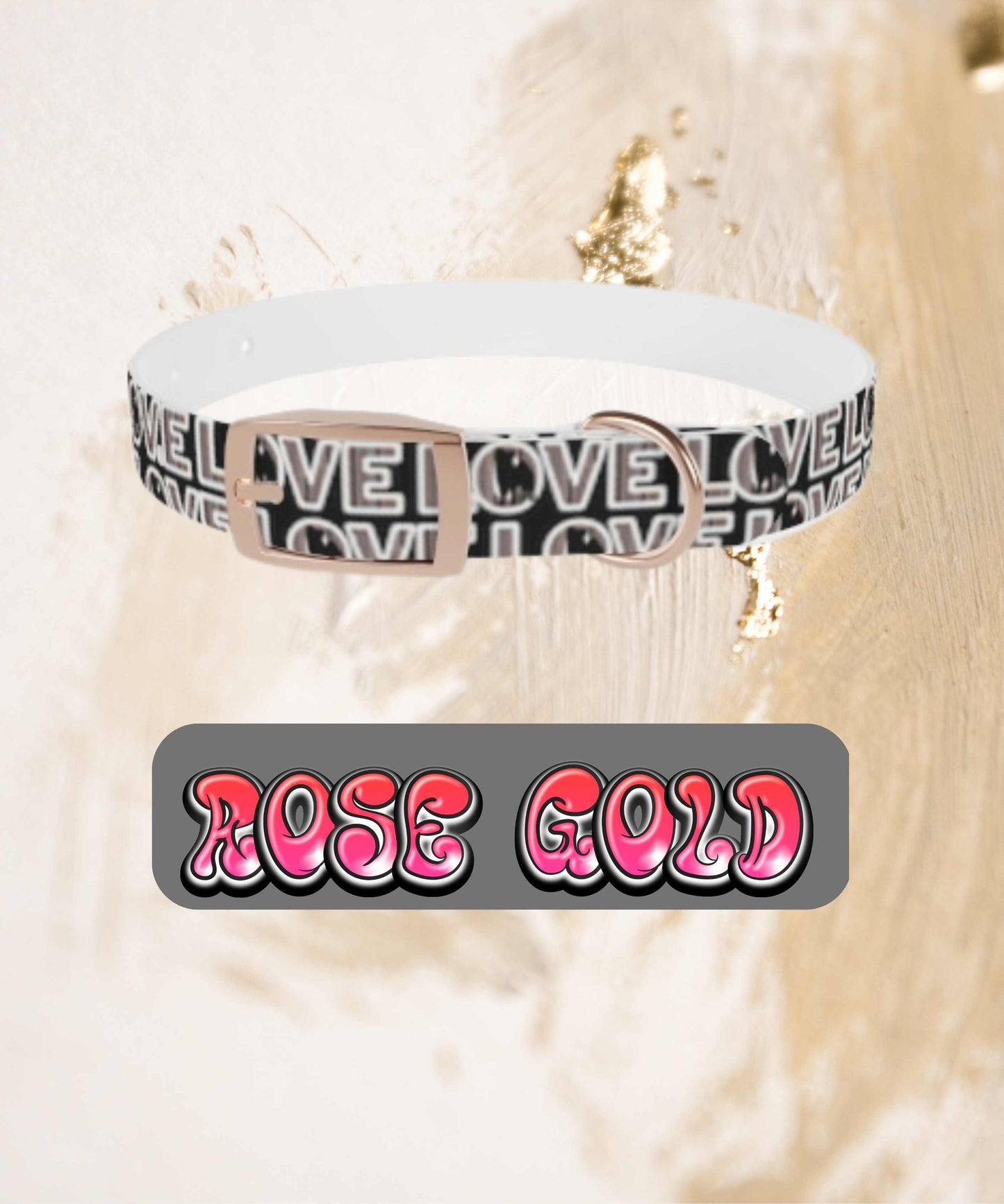 Shiba Inu Dog Collars with 'Love and Shiba Design' - Personalized, Hypoallergenic and USA Made! -  Shiba Inu  Gift Dog Collar