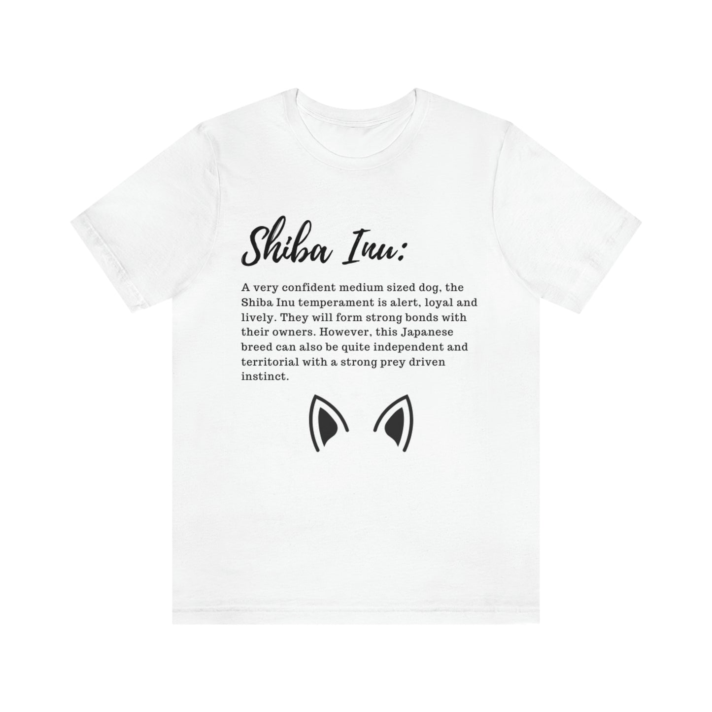 Origins of Shiba Inu | Short Sleeve Tee