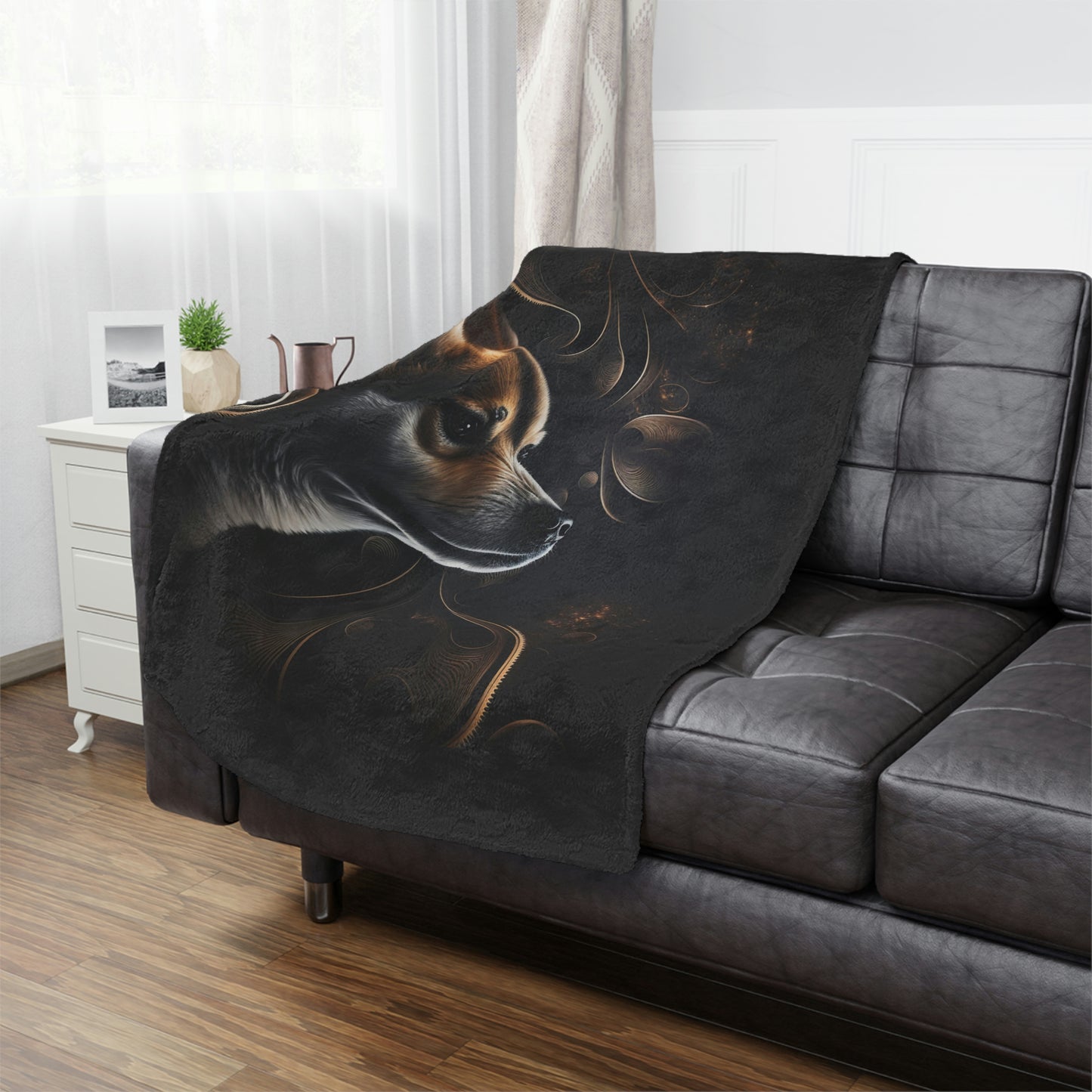 Mystical Minky Shiba Blanket