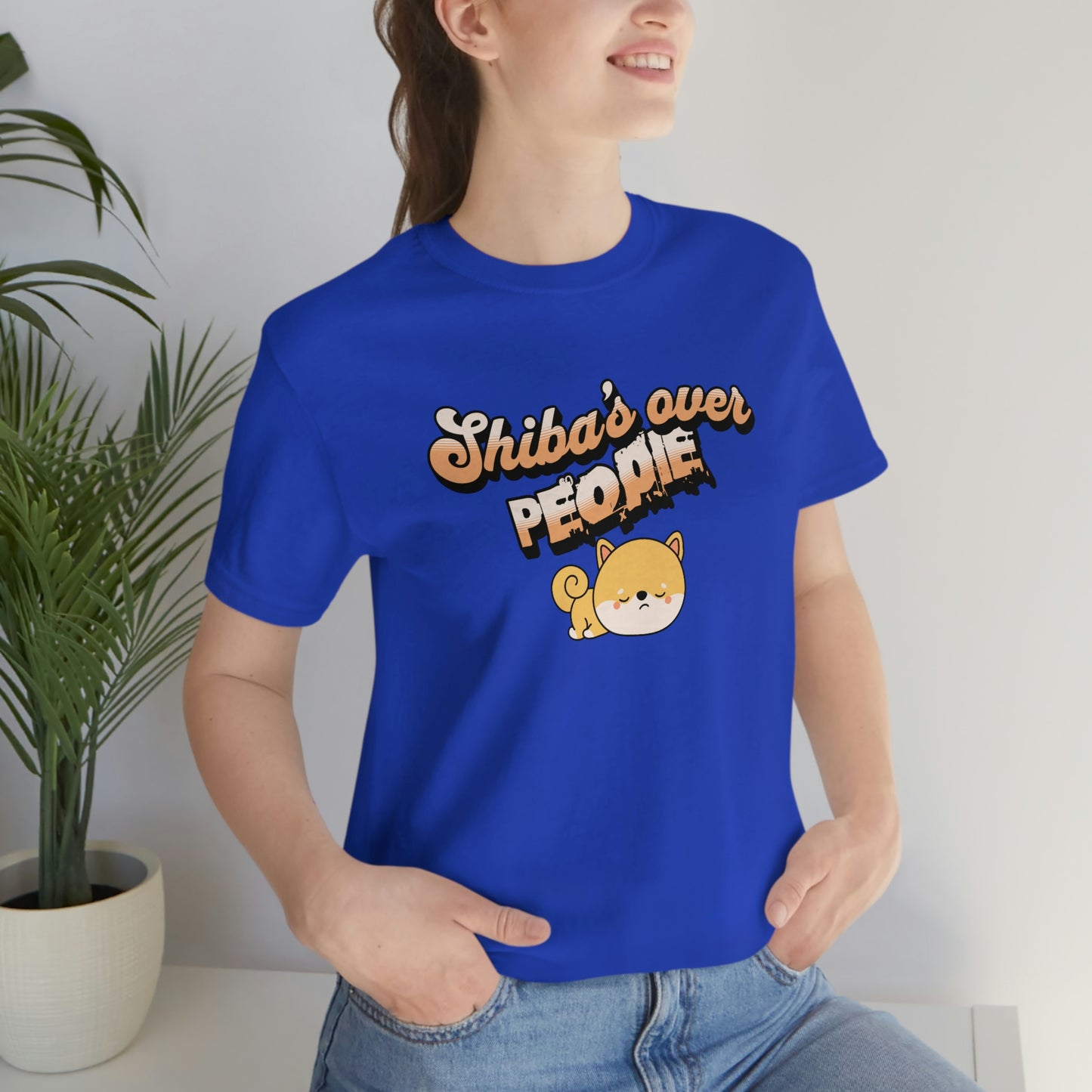 Shiba's Over People T-shirt - Shiba Inu Preference Tee