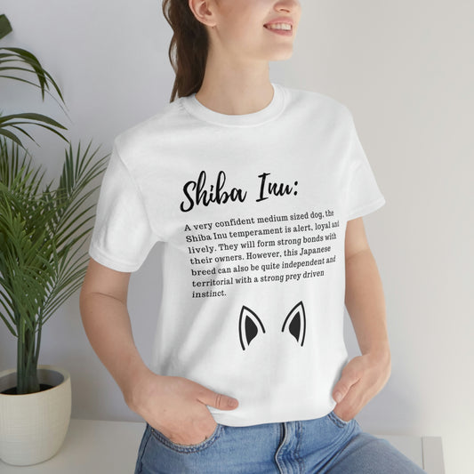 Origins of Shiba Inu | Short Sleeve Tee