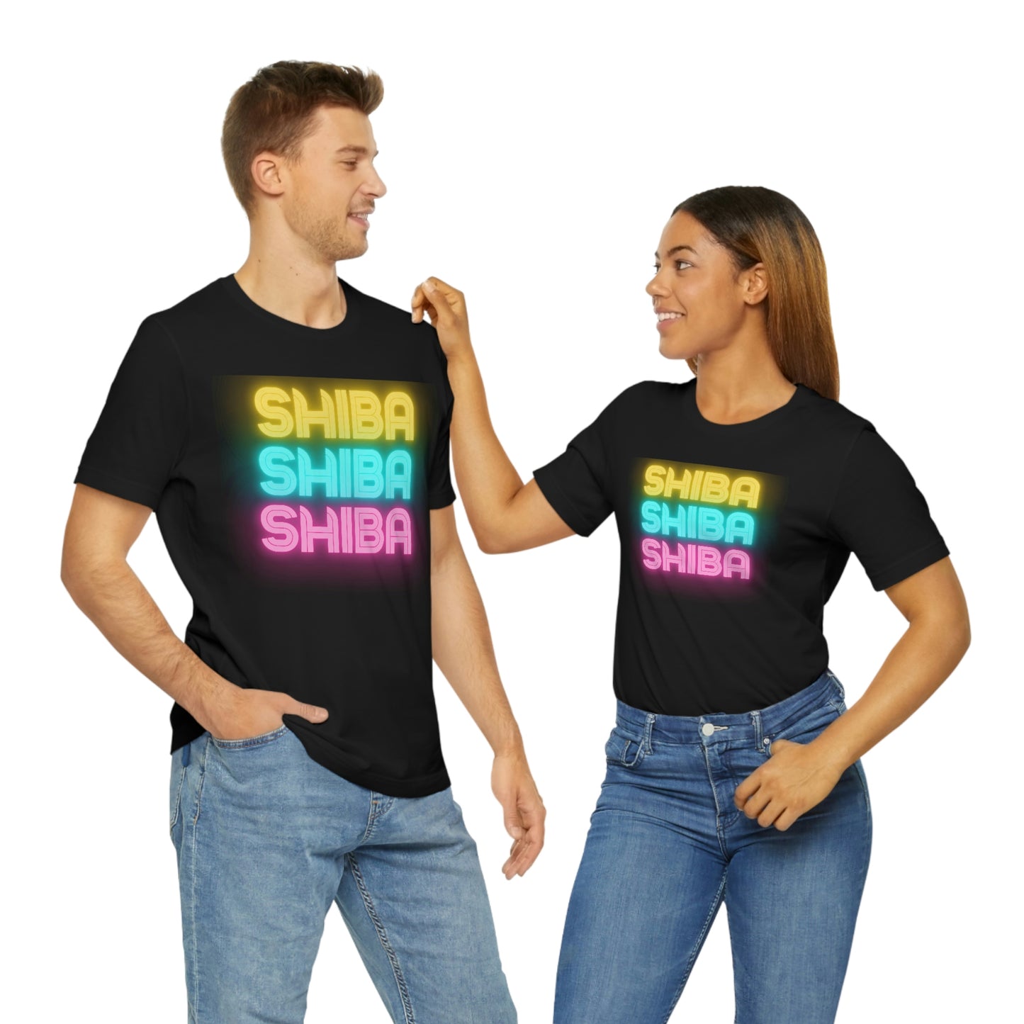 Neon Shiba | Unisex T-shirt