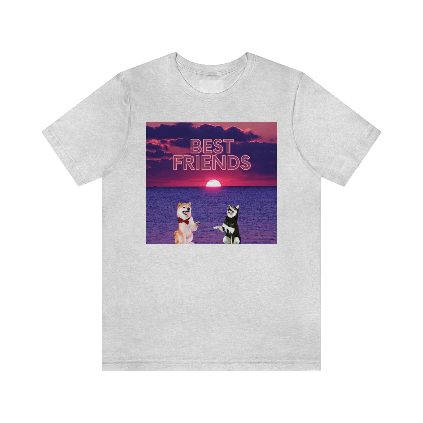 Best Friends | Shiba Inu's | Unisex Jersey Short Sleeve Tee