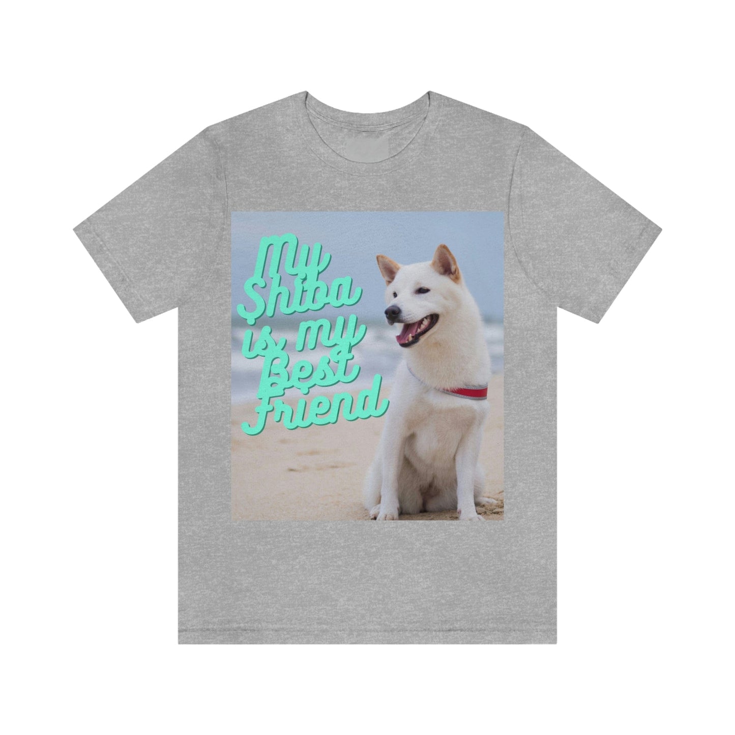 My Best Friend | Shiba Inu | Unisex Jersey Short Sleeve Tee