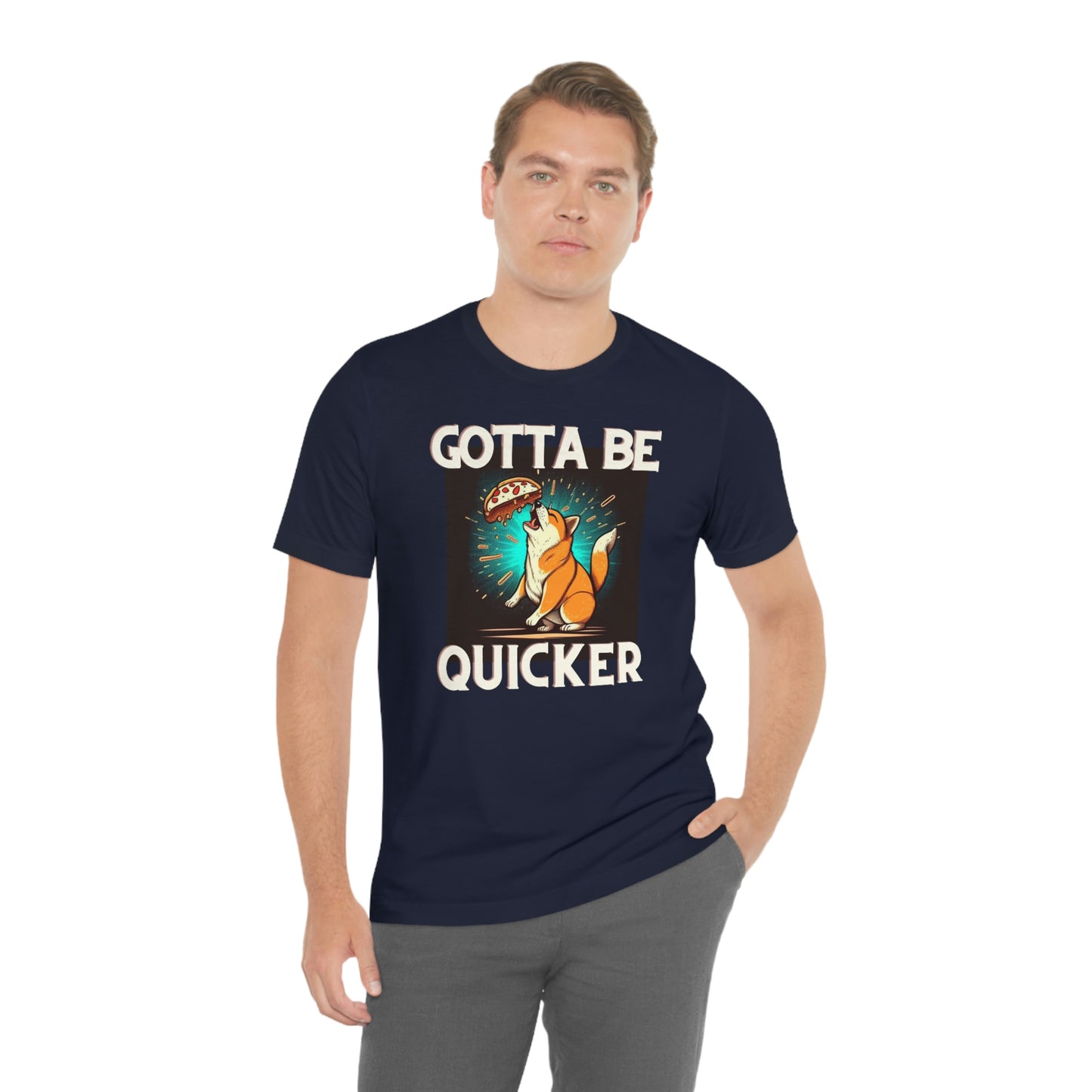 Gotta Be Quicker | Shiba  Inu | Unisex Jersey Short Sleeve Tee