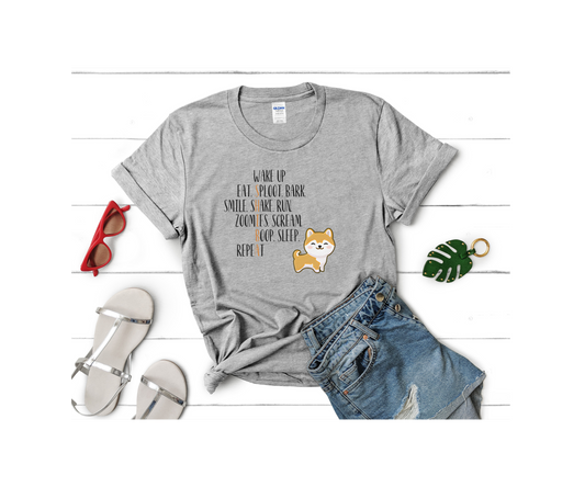 Celebrate Your Shiba Inu Love: Show Your Love with Simple and Stylish Design, 100% Cotton, Perfect True-to-Size Fit