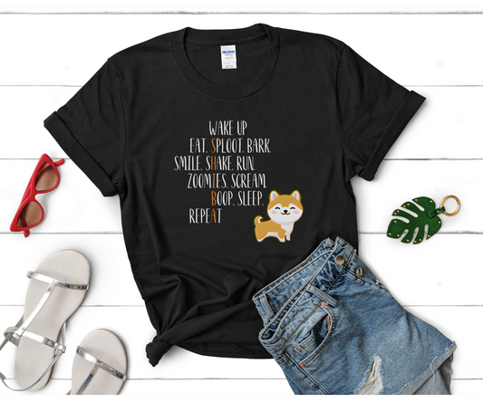 For Shiba Inu Parents & Lovers: Show Your Love with Our Stylish Shiba Inu T-Shirt, Made from 100% Cotton for Comfort and True-to-Size Fit