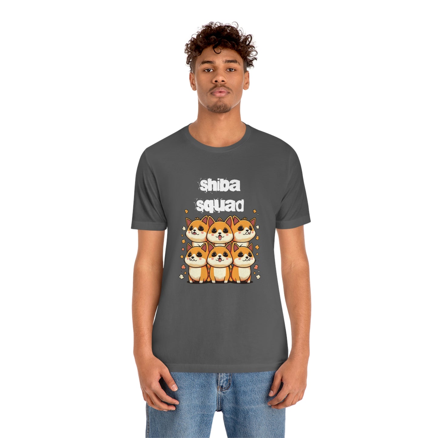 Shiba Squad Graphic Tee - Soft Cotton & Quality Print - Perfect for Shiba Inu Lovers