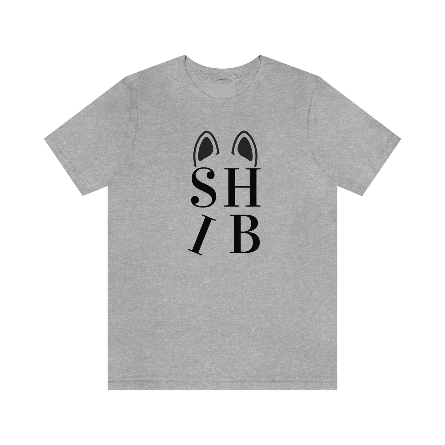 SHIB | Black Ink | Unisex Jersey Short Sleeve Tee