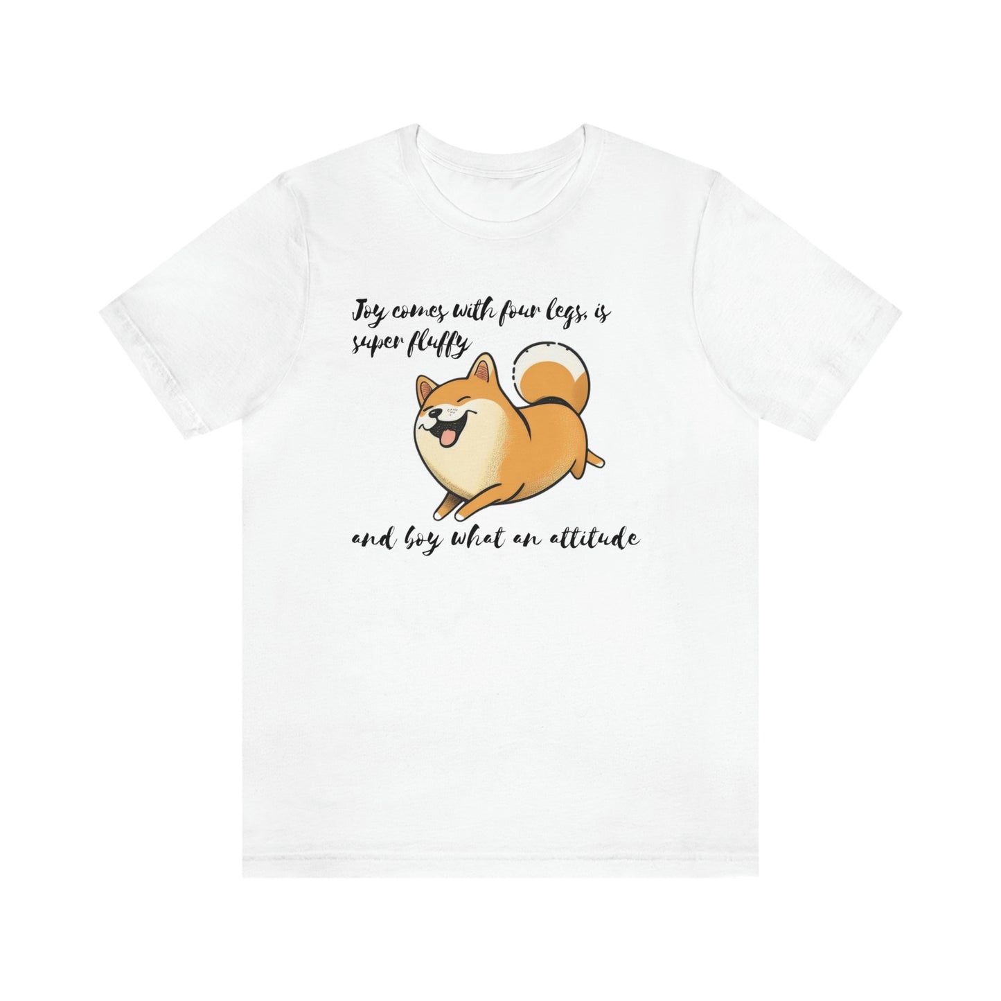 Boy, What an Attitude | Shiba Inu | Unisex Jersey Short Sleeve Tee