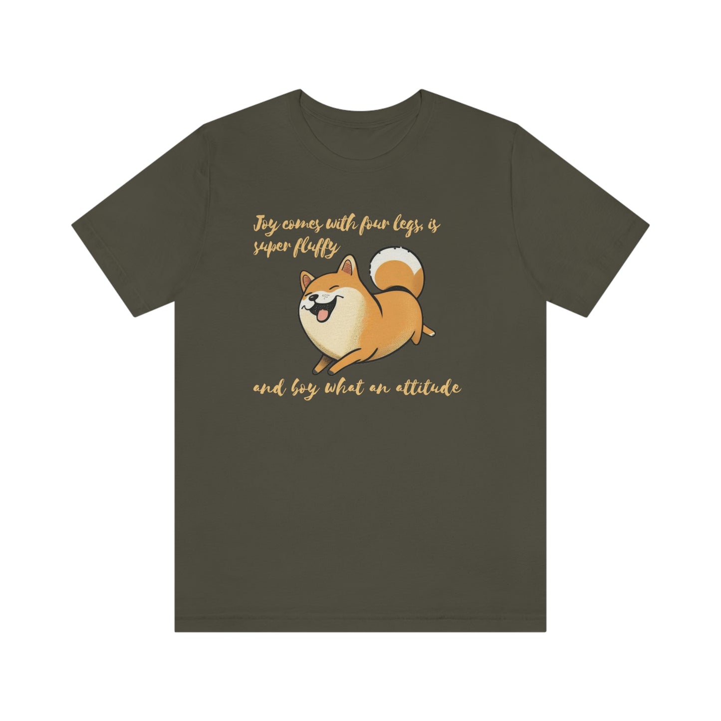 Boy, What an Attitude | Shiba Inu | Unisex Jersey Short Sleeve Tee