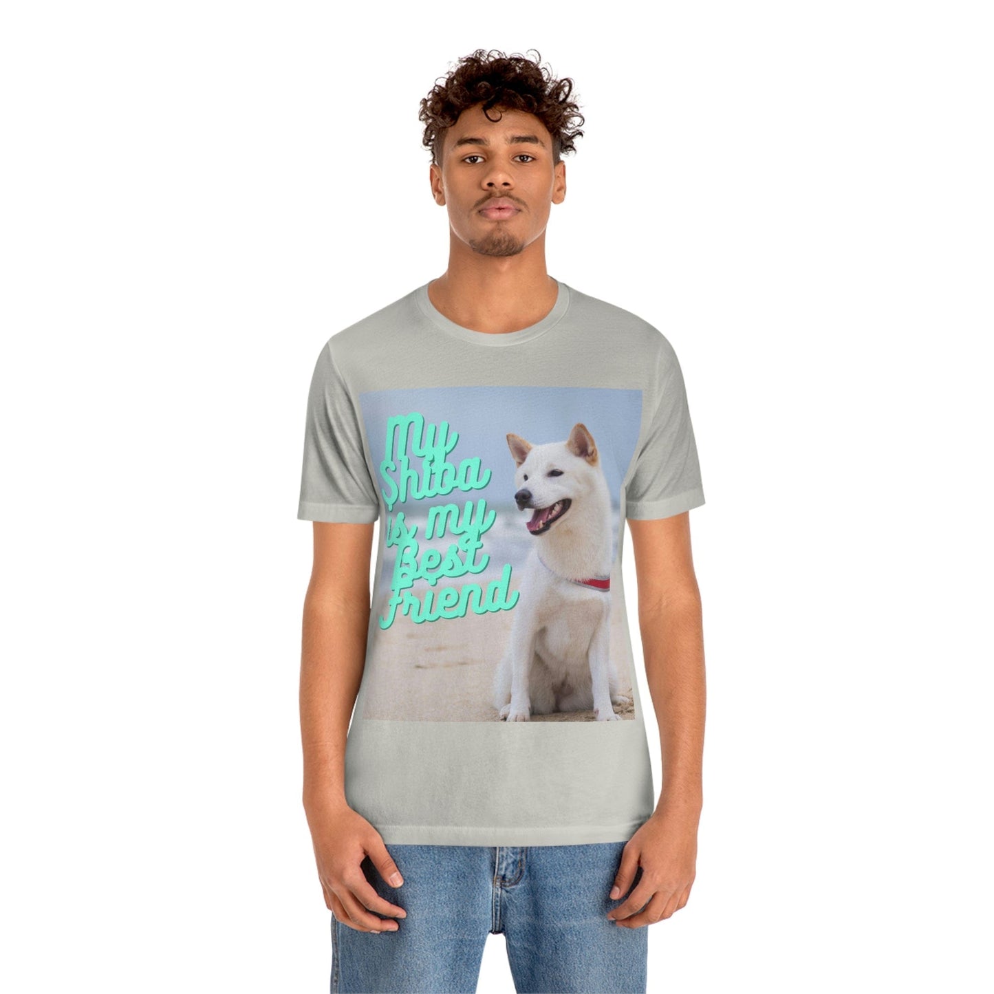 My Best Friend | Shiba Inu | Unisex Jersey Short Sleeve Tee