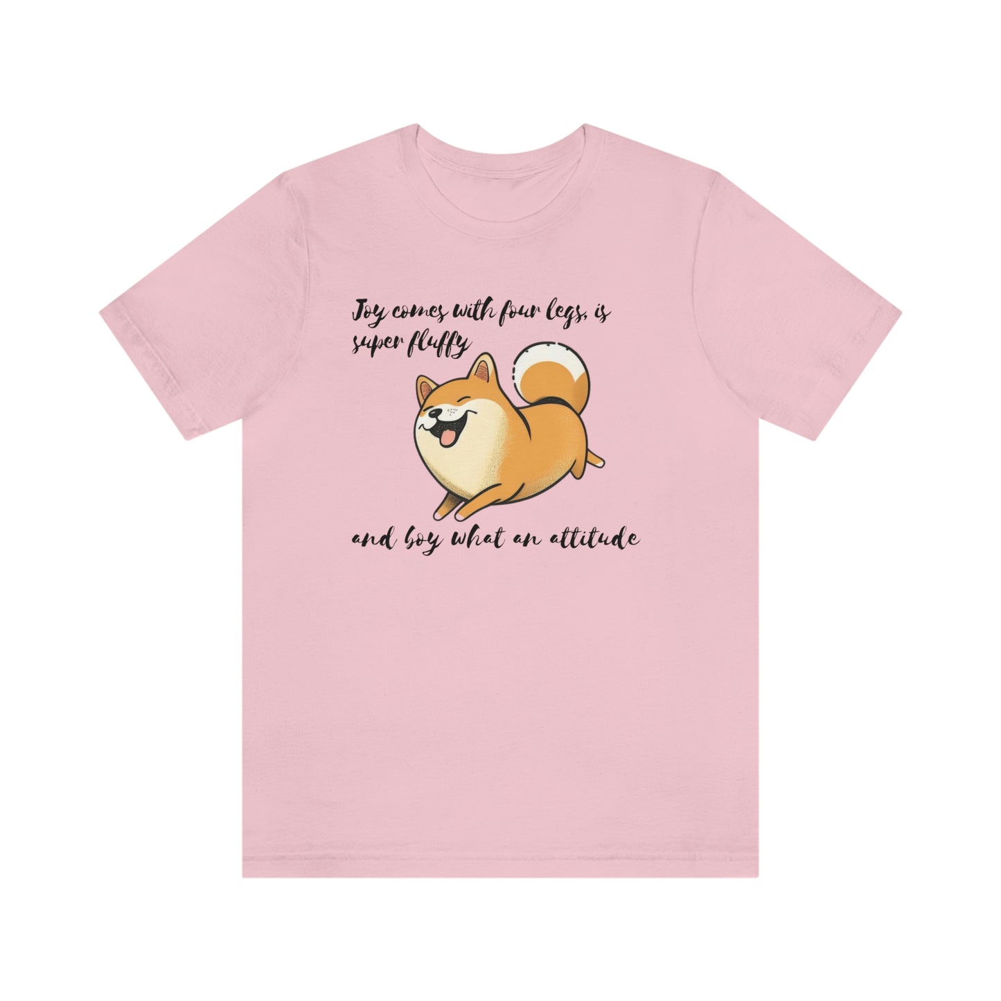 Boy, What an Attitude | Shiba Inu | Unisex Jersey Short Sleeve Tee