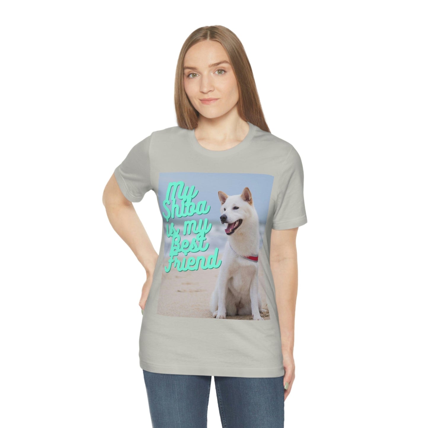 My Best Friend | Shiba Inu | Unisex Jersey Short Sleeve Tee