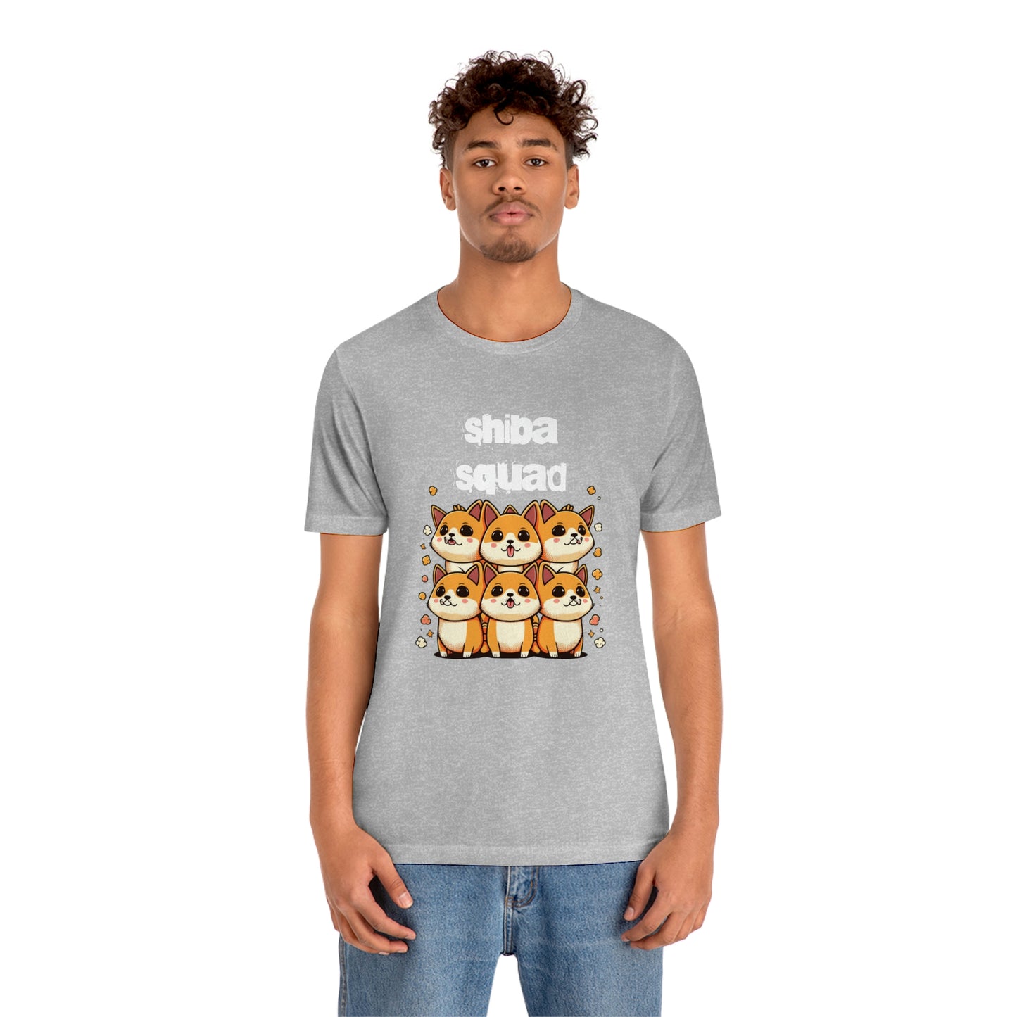 Shiba Squad Graphic Tee - Soft Cotton & Quality Print - Perfect for Shiba Inu Lovers