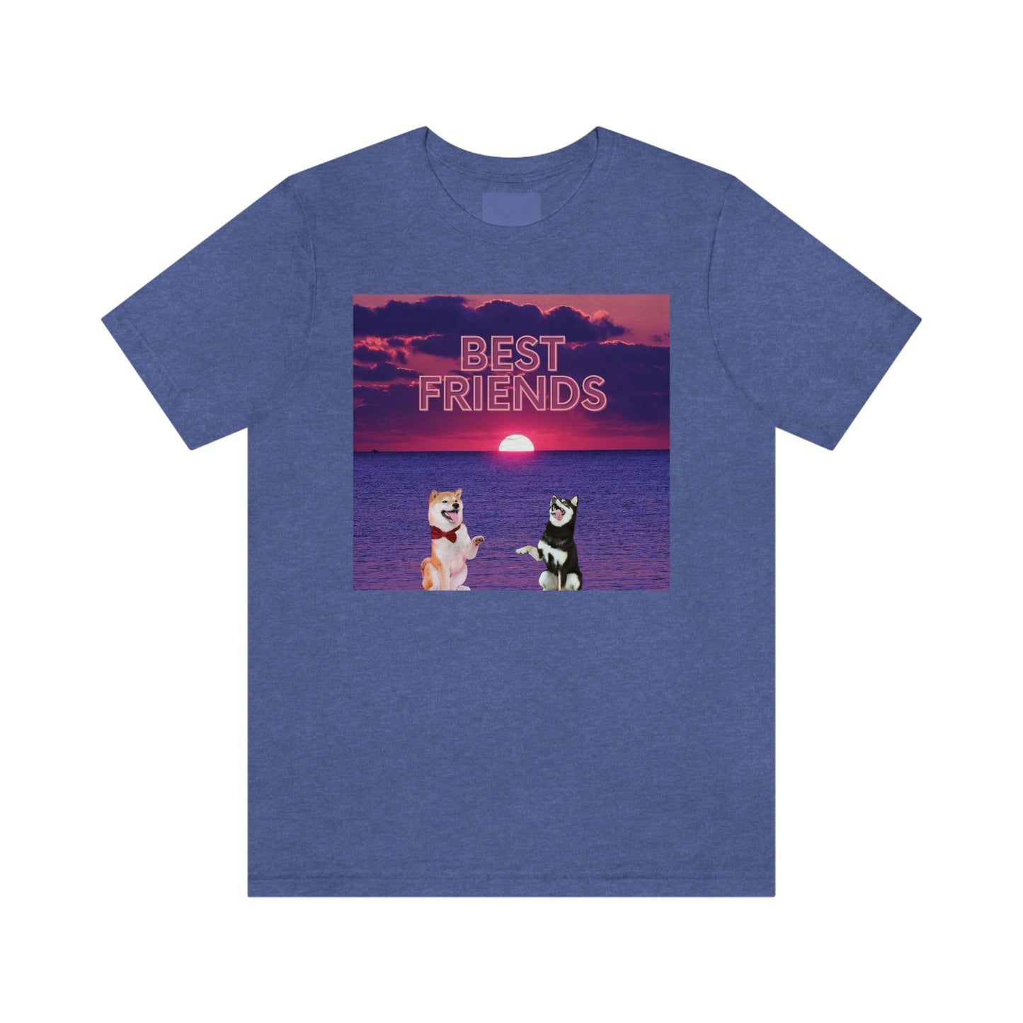 Best Friends | Shiba Inu's | Unisex Jersey Short Sleeve Tee