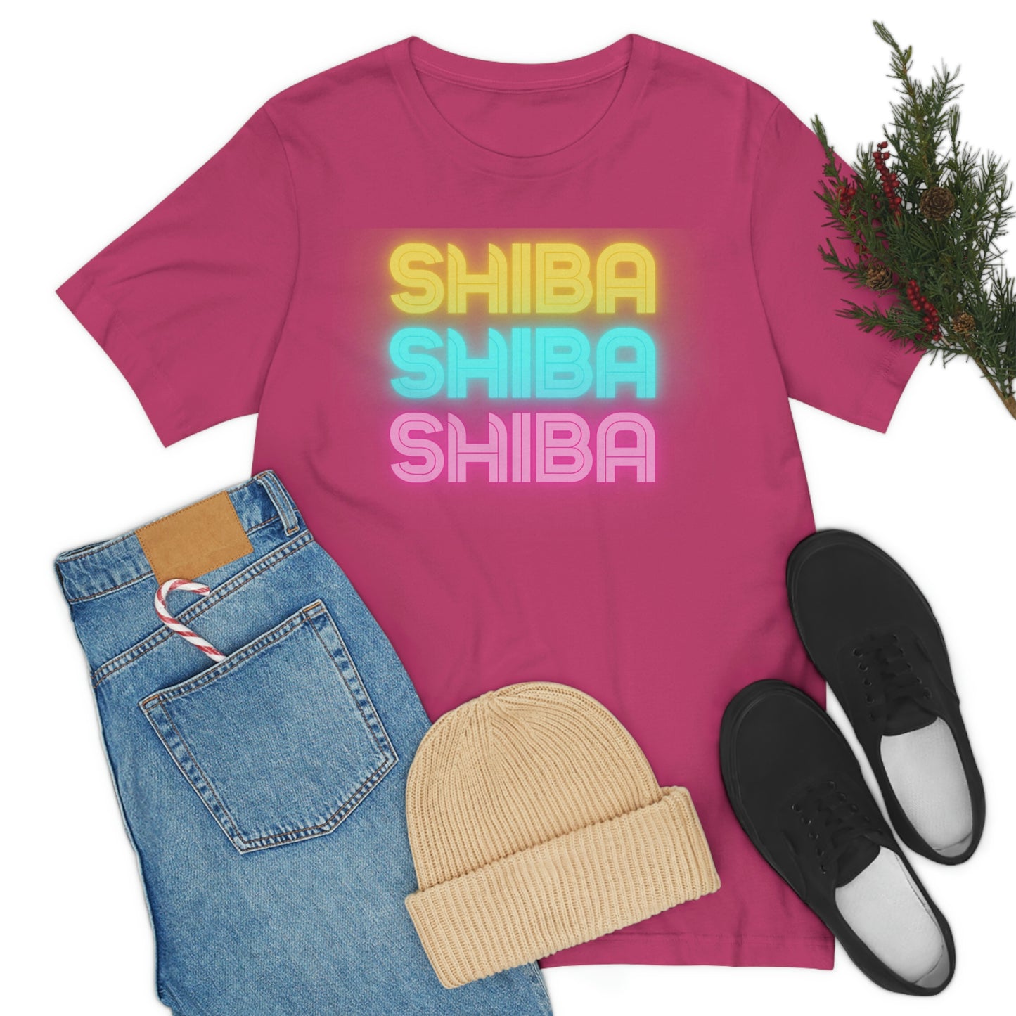 Neon Shiba | Unisex T-shirt