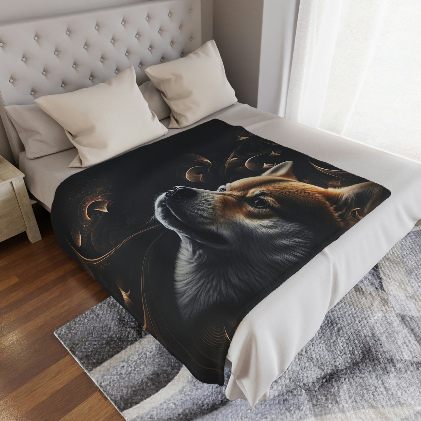 Beautiful Shiba Inu | Minky Blanket