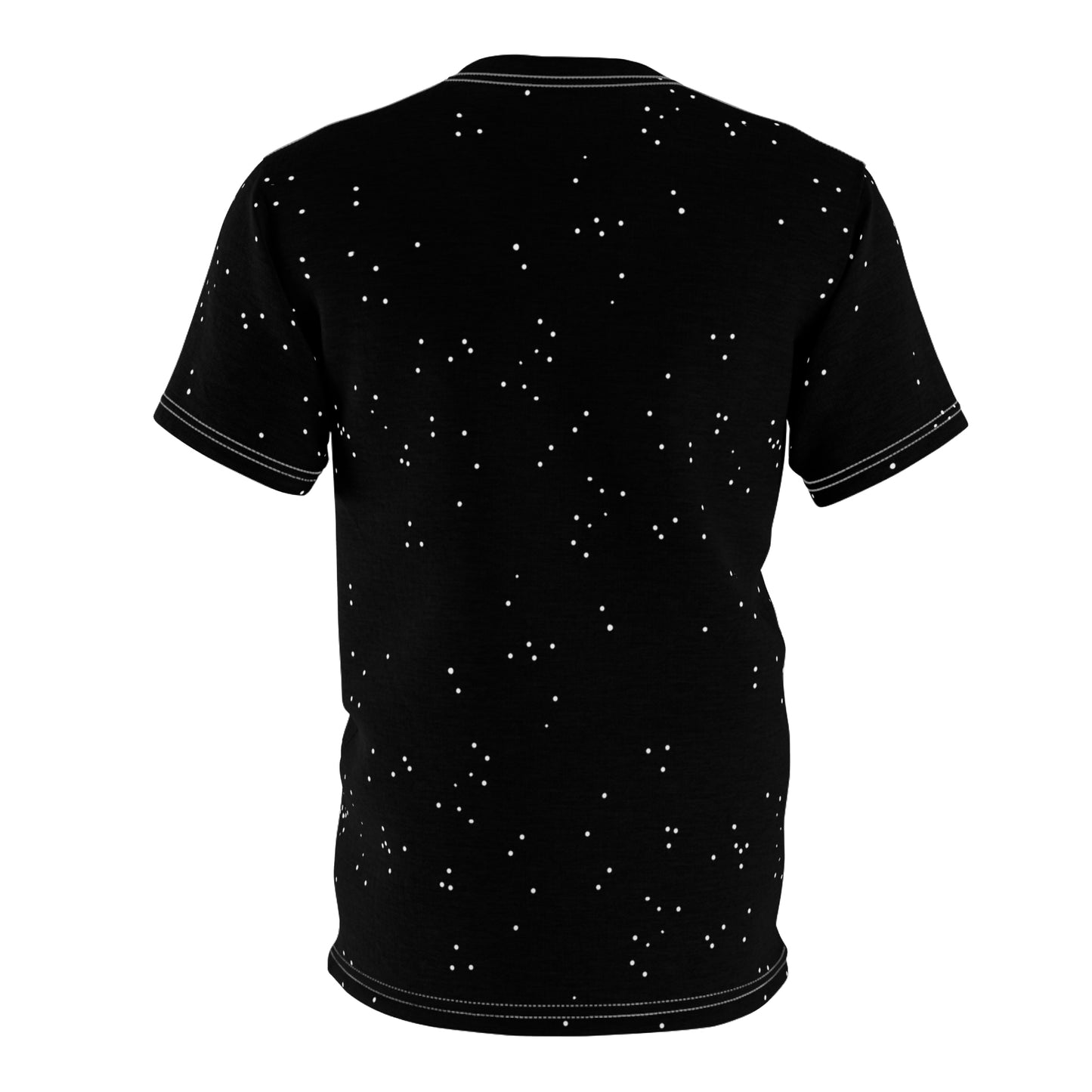 Over the Moon | Shiba Inu | Unisex AOP Cut & Sew Tee