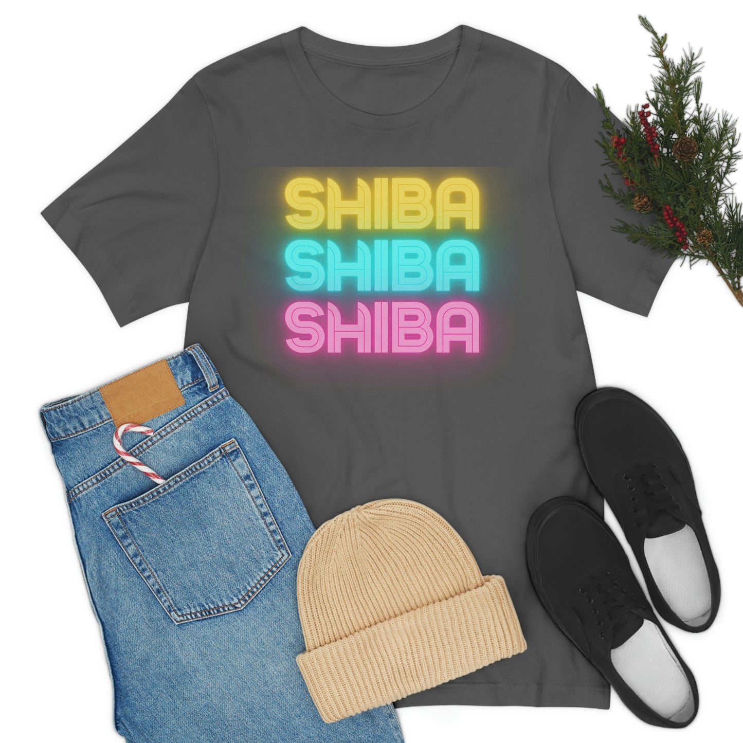 Neon Shiba | Unisex T-shirt