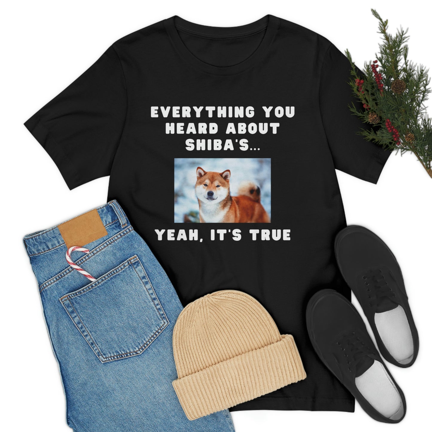 Everything you Heard, it's True | Shiba Inu | Unisex Jersey Short Sleeve Tee