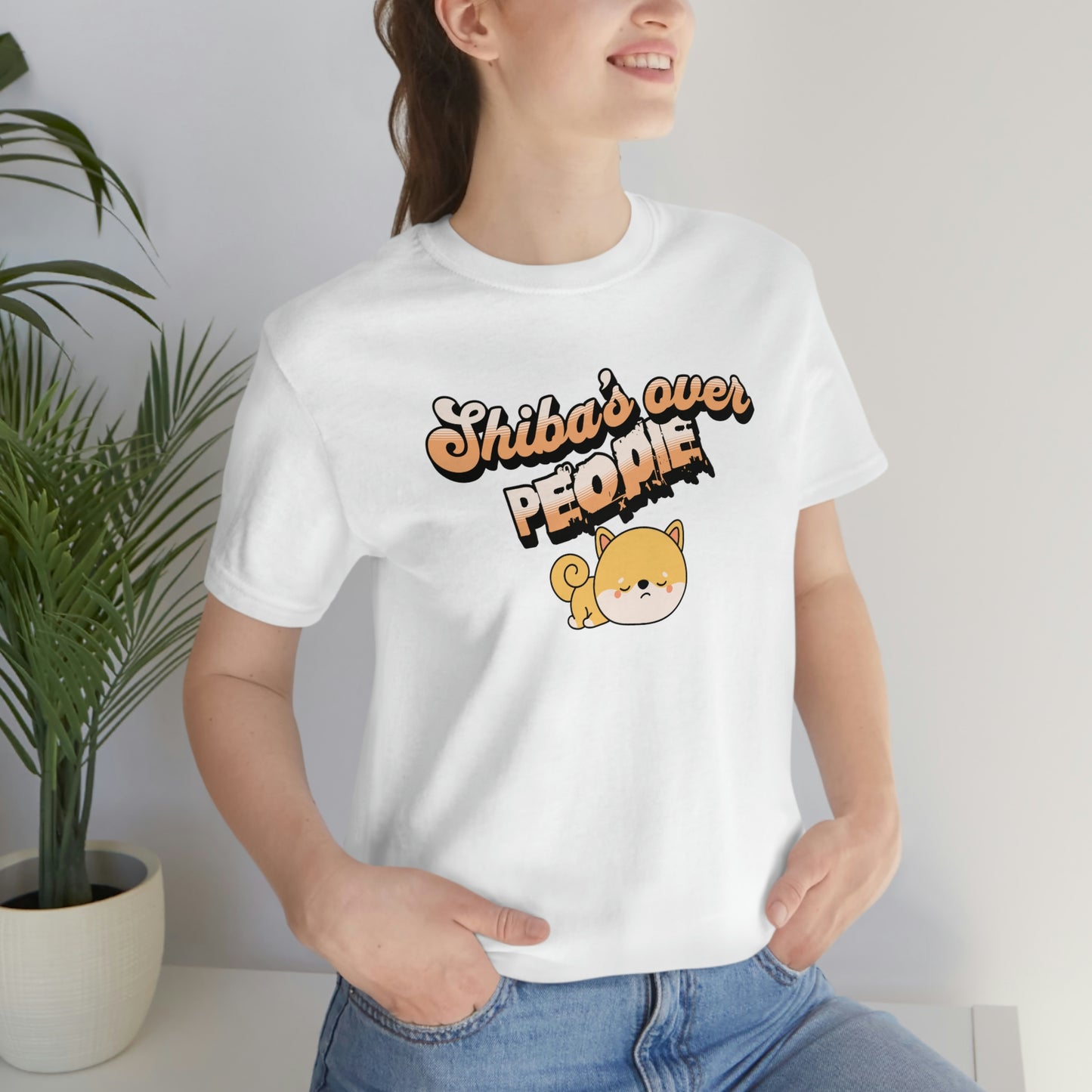 Shiba's Over People T-shirt - Shiba Inu Preference Tee