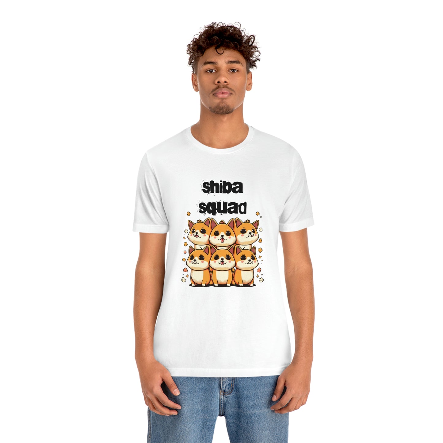 Shiba Squad Graphic Tee - Soft Cotton & Quality Print - Perfect for Shiba Inu Lovers