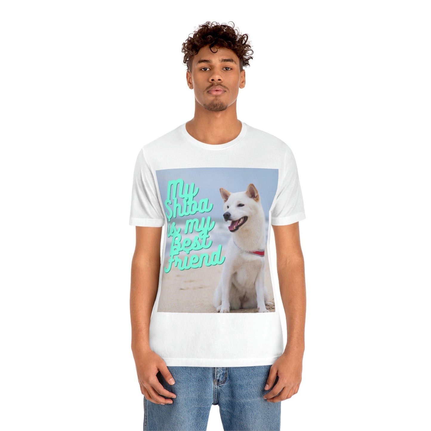 My Best Friend | Shiba Inu | Unisex Jersey Short Sleeve Tee