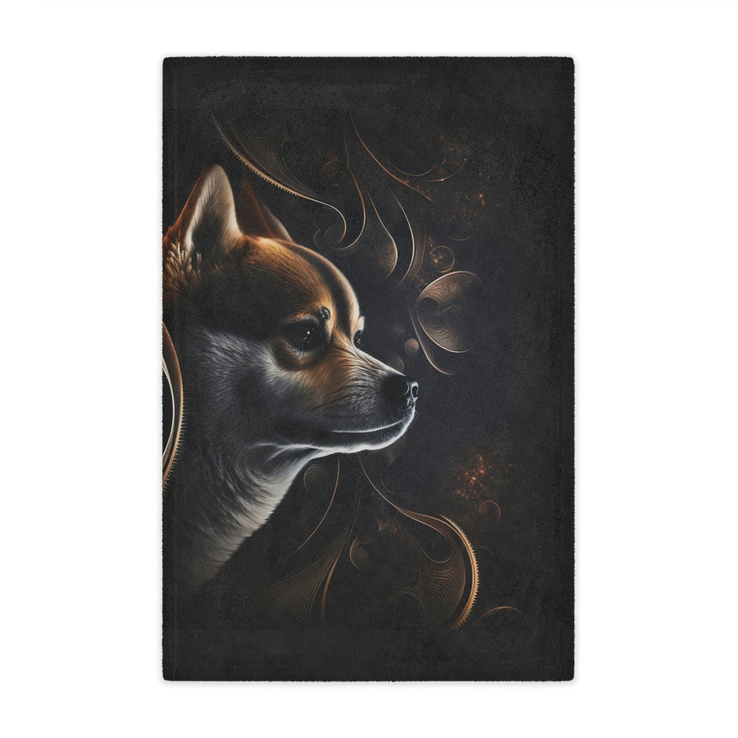 Mystical Minky Shiba Blanket